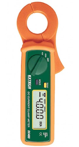Extech DC400 Mini Clamp Meter, 400A DC-