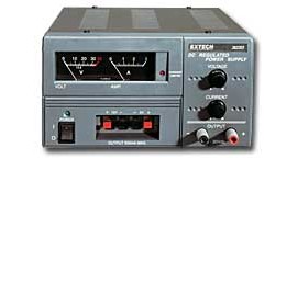 Extech 382203 Analog Triple Output DC Power Supply, 30V/3A-