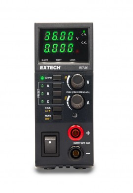 Extech DCP36 Switching Mode DC Power Supply, 80 W-