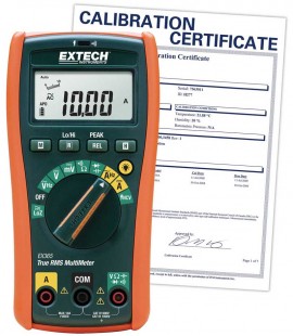 Extech EX365 True RMS Multimeter with 10 Functions + NCV,  -