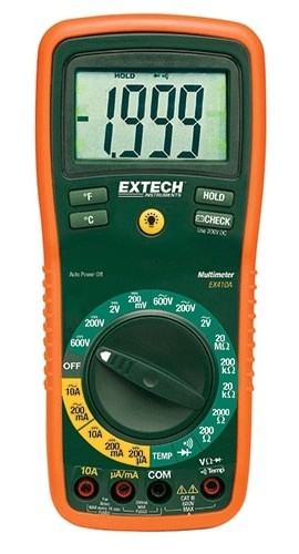 Extech EX410A Multimeter Manual Ranging DMM-