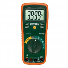 Extech EX420 Autoranging Multimeter, 20A-