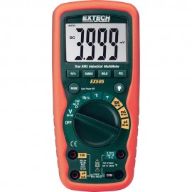Extech EX505 True RMS Heavy Duty Industrial Multimeter, 10A-