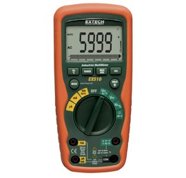 Extech EX510 9 Function Heavy Duty Industrial MultiMeter  -