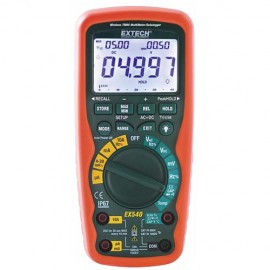 Extech EX540 True RMS Multimeter Data Logger with Wireless PC Interface (915MHz), 1000V/20A-