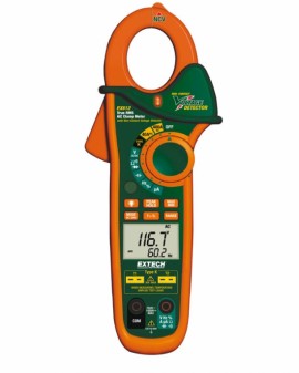 Extech EX612 400A Dual Input AC Clamp Meter + NCV-