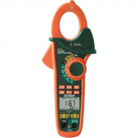 Extech EX613 Dual Input Clamp Meter and IR Thermometer with NCV, 400A-