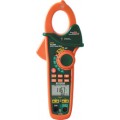 Extech EX623-NIST Dual Input Clamp Meter/NCV/IR Thermometer, 400A AC/DC,-