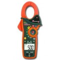 Extech EX820-NIST True RMS Clamp Meter with IR Thermometer, 1000A AC,-