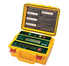 Extech GRT300-NIST 4-Wire Earth Ground Resistance Tester Kit,  -