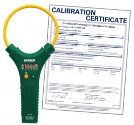 Extech MA3010-NIST TRMS AC Flexible Clamp Meter, 3000A,   -