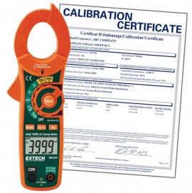 Extech MA410T-NIST TRMS AC Clamp Meter and NCV Detector, 400A,  -