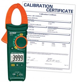 Extech MA443 True RMS AC Clamp Meter with 10 Functions &amp; NCV, 400A,    -