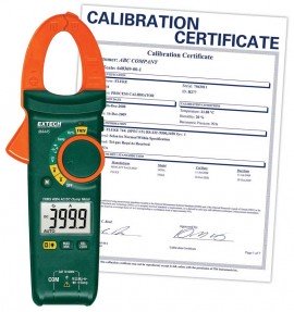 Extech MA445 True RMS AC Clamp Meter with 11 Functions &amp; NCV, 400A,-