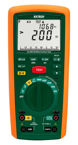 Extech MG325 CAT IV Insulation Tester/True RMS MultiMeter-