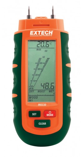 Extech MO230 Pocket Moisture Meter-