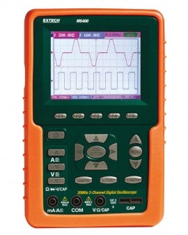 Extech MS460 60MHz 2-Channel Digital Oscilloscope-