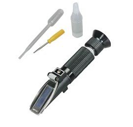 Extech RF10 Portable Sucrose Brix Refractometer, 0 to 32%-