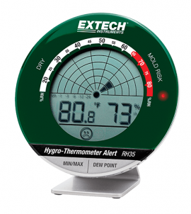 Extech RH35 Desktop Hygro-Thermometer with Alarm-