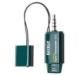 Extech RHT3 EzSmart Hygro-Thermometer for Smartphones-