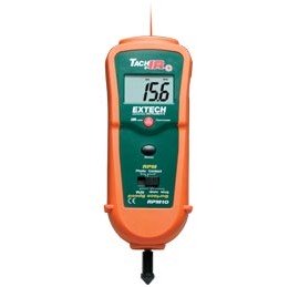 Extech RPM10-NISTL Photo/Contact Tachometer with built-in InfraRed Thermometer,  -