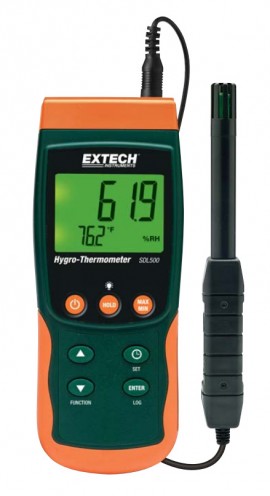 Extech SDL500 Hygro-Thermometer/Data Logger-