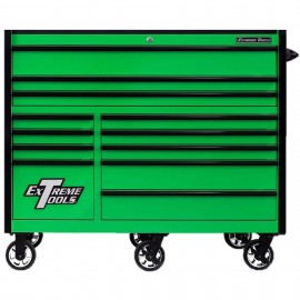 Extreme Tools RX Series Roller Cabinet, 55", green/black-