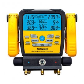 Fieldpiece SM382V SMAN 3-Port Wireless Digital Refrigerant Manifold-