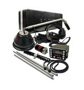 Fisher Research XLT30-A Liquid Leak Detector with big foot microphone and probe-