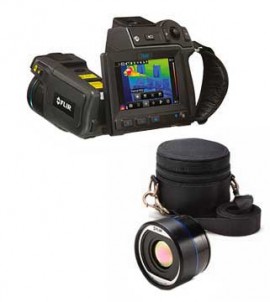 FLIR 55904-6923 T640 Thermal Imaging Camera with 25&amp;deg; and 15&amp;deg; Lenses and Case, 640 x 480 Resolution, 30 Hz-