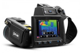 FLIR 55904-6925 T640 Thermal Imaging Camera for Predictive Maintenance with Wi-Fi and Extended Calibration Certificate, 25&amp;deg; x 19&amp;deg; FOV-