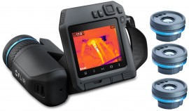 Rental - FLIR T530-14-24-42 Thermal Imaging Camera with 14&amp;deg;, 24&amp;deg; and 42&amp;deg; Lens, 320 x 240-