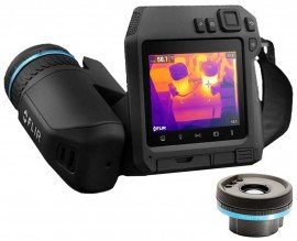 FLIR T560-24-42 Professional Thermal Imaging Camera with 24 and 42&amp;deg; lenses, 640 x 480, -4 to 2732&amp;deg;F-