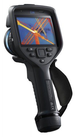 FLIR E96 Advanced Thermal Imaging Camera with 14 and 24&amp;deg; lenses, 640 x 480, -4 to 2732&amp;deg;F-