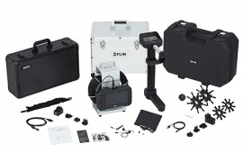 FLIR VS80-KIT-10 Videoscope Kit with 98&#039; plumbing spool camera probe and pipe locator-