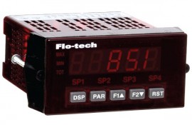 Flo-tech F6700-A-X-G Digital Display with AC power, US GPM, 4 to 20 mA-