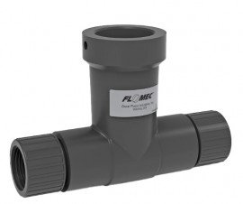 FLOMEC 146023-507 Housing Assembly, UM, 1-1/2" (40 mm) FBSPT, TEE, PVC-