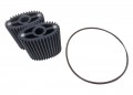FLOMEC 15241501 OM015 PPS Rotor Set, 1/2&quot;, viton seal-
