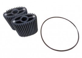 FLOMEC 15242183 OM025P Rotor Set for fuel consumption option, 1", PPS, teflon seal-