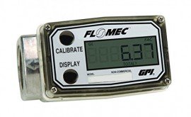 FLOMEC A109GMA100NA1 Aluminum A1 Flow Meter, 1&quot; NPT Fittings-