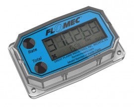 FLOMEC G2Z10XQ9GMA Display for pvdf turbine flow meter, Q9, 1"-