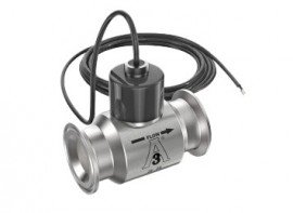 FLOMEC G-150-3A-3 GSCPS Series Turbine Flowmeter 3A with magnetic pickup, stainless steel, 1.5&quot; tri-clamp, 1.5&quot; sanitary turbine, 3-wire-