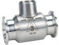 FLOMEC GSCPS-150L High Temp Turbine Meter with Sanitary Clamp, No Display, 17.7-177GPM-