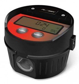 FLOMEC LM51DN Lube Meter with Display, 1/2" NPT (8GPM)-