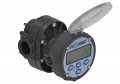 FLOMEC OMP-025-N-R14 OM Chemical Oval Gear Flowmeter with PPS body, 1", FNPT-