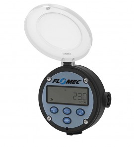 FLOMEC RT142D0FM-I Flow Rate Totalizer RT14 Display with 4 to 20 mA and scaleable pulse, 1/2&amp;quot; NPT female, universal mount Intrinsically safe-