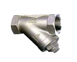 FLOMEC ST050S12 Stainless Steel Strainer with PTFE/Viton seals and 2&amp;quot; NPT thread, type &amp;quot;Y&amp;quot;, 100 mesh-