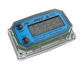 FLOMEC TM Series Display for the 1&amp;quot; TM flow meter, Q9, gallon-