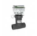 FLOMEC UM-080-F-Q AQUAsonic Ultrasonic Flow Meter for Tee with Q9 display, UM, PVC, ANSI, 3&amp;quot;, gallon-