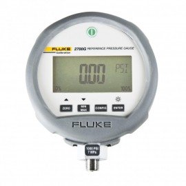 Fluke 2700G Series Digital Reference Pressure Gauge, -12 to 500 psi, 4.5&amp;quot; dial, &amp;frac14;&amp;quot; NPT male, bottomcast ZNAL housing-